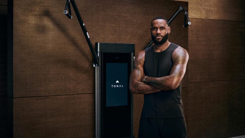 NBA GOAT LeBron James Joins Tonal, 'Peloton's Main Rival,' As Investor And Brand Partner