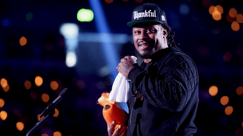 Former Super Bowl Winning Seahawk Marshawn Lynch Becomes Minority Owner Of The NHL's Seattle Kraken Former Super Bowl Winning Seahawk Marshawn Lynch Becomes Minority Owner Of The NHL's Seattle Kraken