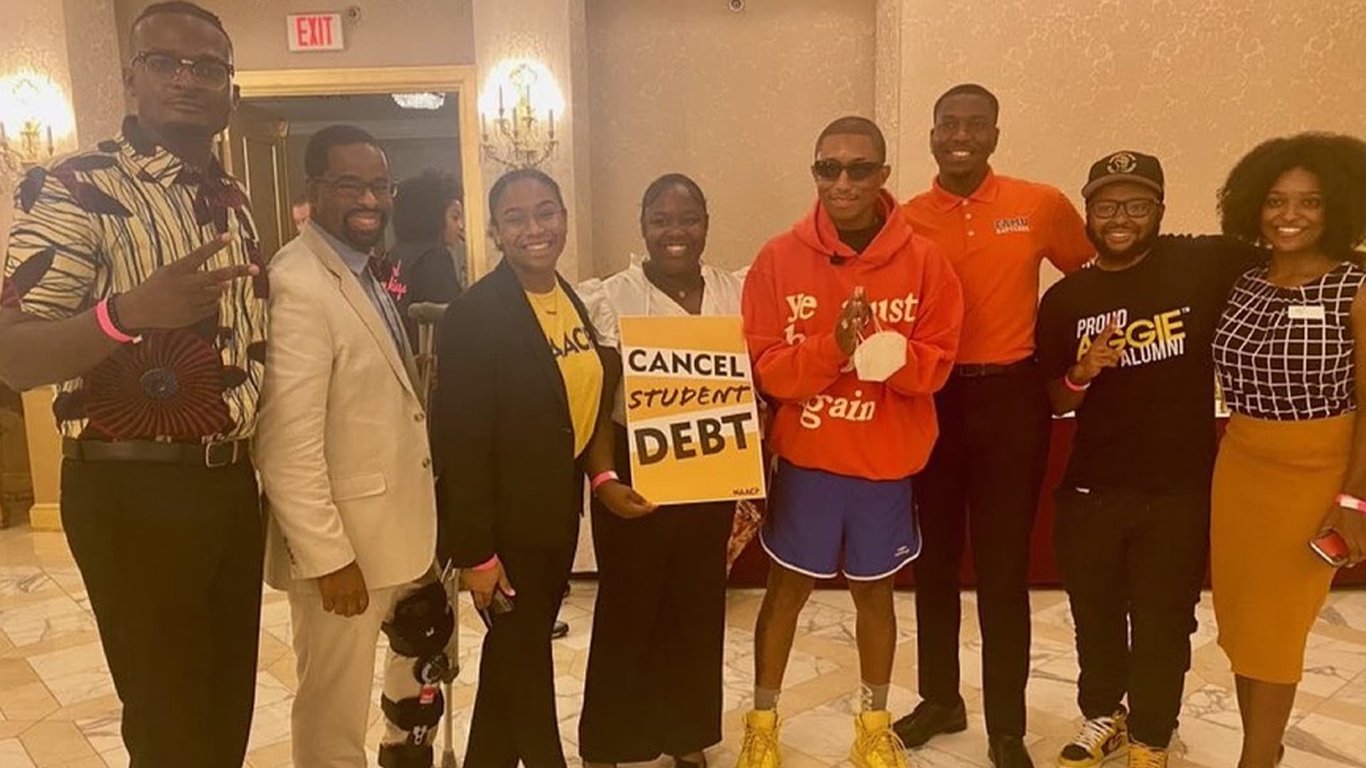 Recipients Of Pharrell Williams' Student Loan Forgiveness Gift Launch A Nonprofit To Provide Financial Literacy And Support To HBCUs Recipients Of Pharrell Williams' Student Loan Forgiveness Gift Launch A Nonprofit To Provide Financial Literacy And Support To HBCUs