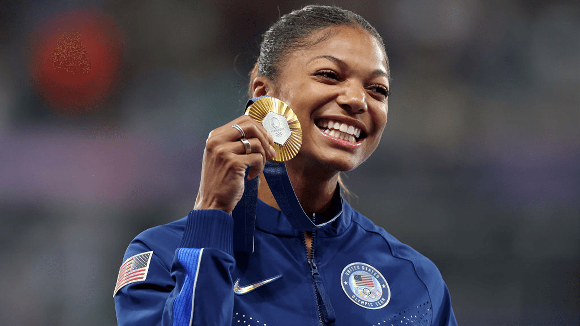 Though She Missed The NIL Wave, Gabby Thomas Has Been Able To Invest In Her Brand With The Backing Of New Balance As Her First Sponsor