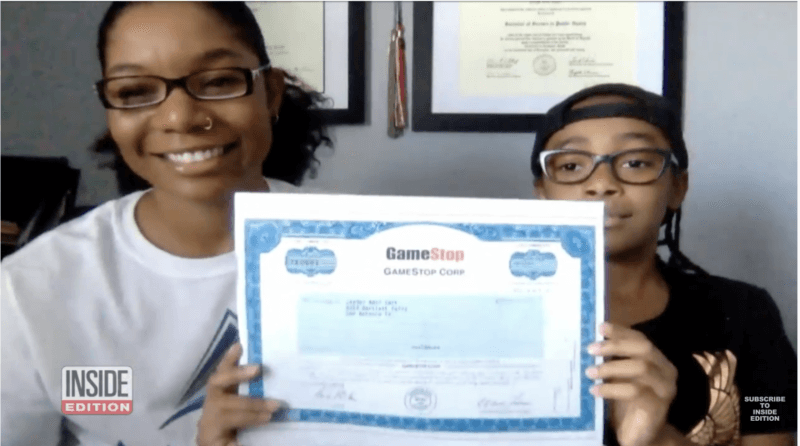 This 10-Year-Old Went Viral For Cashing Out After His Mom Gifted Him GameStop Shares For Kwanzaa This 10-Year-Old Went Viral For Cashing Out After His Mom Gifted Him GameStop Shares For Kwanzaa